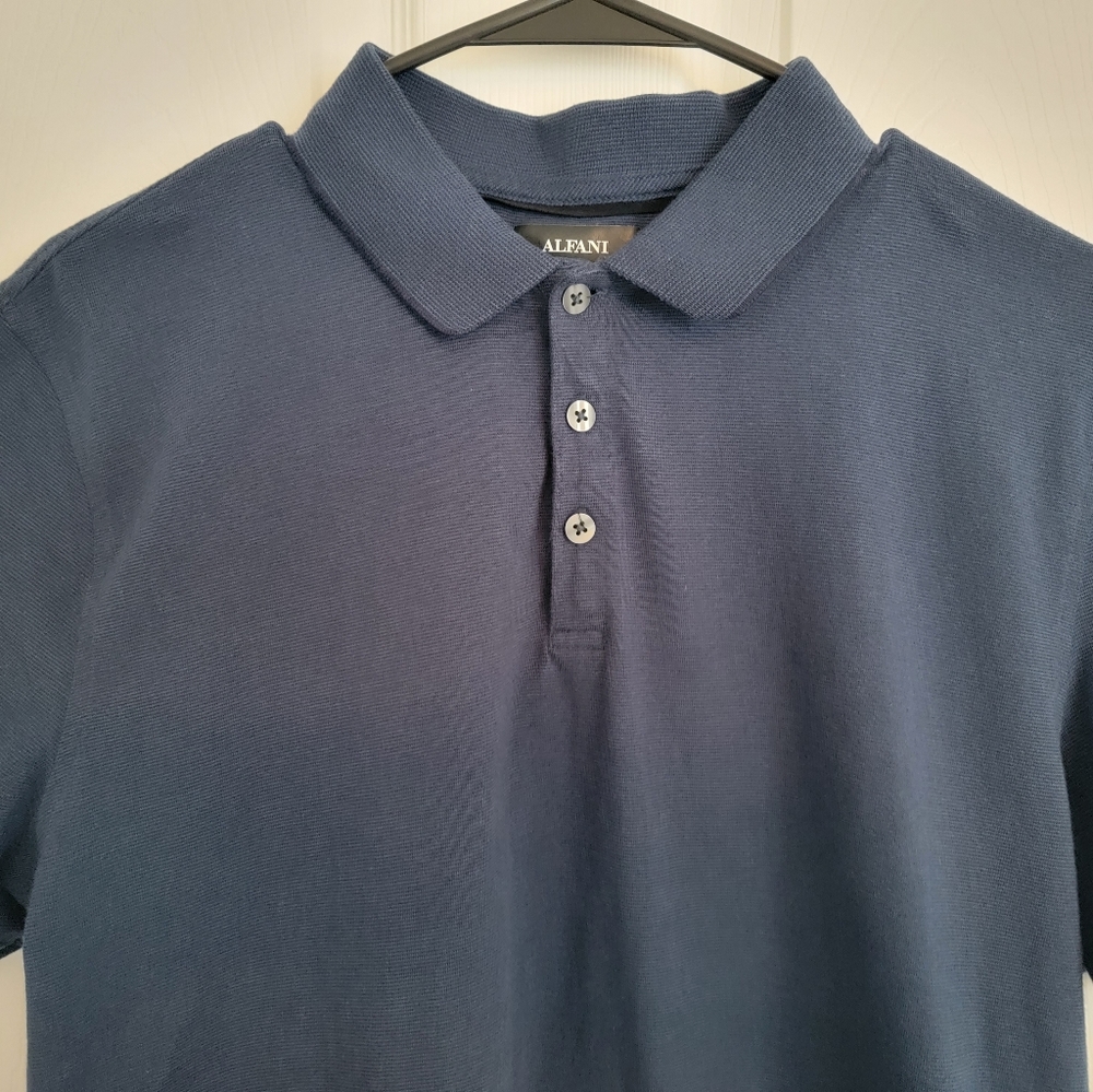 Alfani Navy Polo, Large